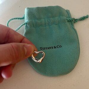 Tiffany heart necklace without chain
